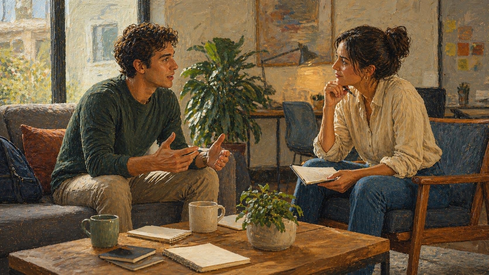 How to find human interview feedback guide illustration